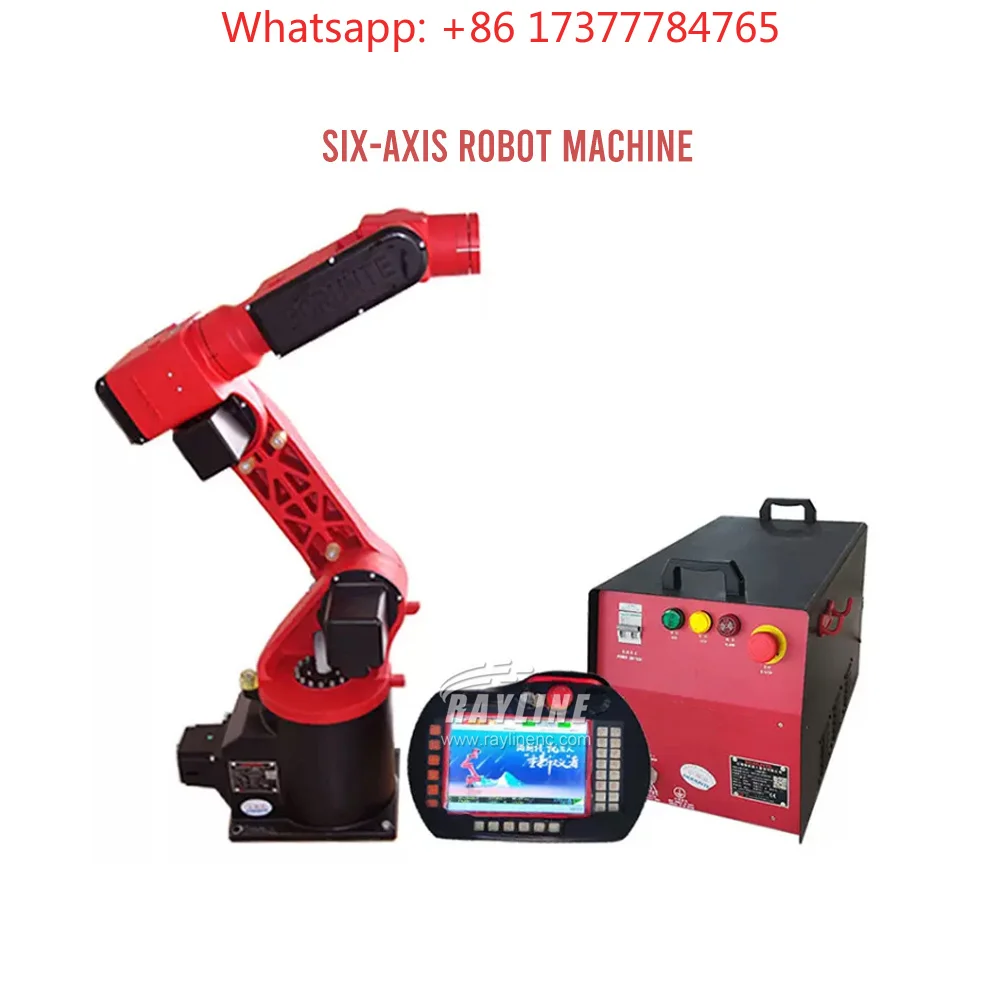 BORUNTE Top Seller Universal 6 Axis Articulated Industrial Robot Arm Handing Welding Loading Spraying Robot Arm
