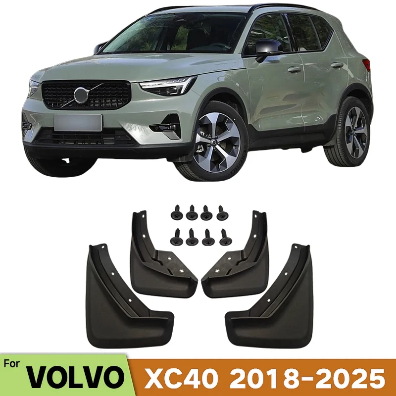 MudFlaps For Volvo XC40 2018-2025 2024 2022 2023 Mudguards Mud Flaps Splash Guards Wheels Fender not suitable for recharge xc40