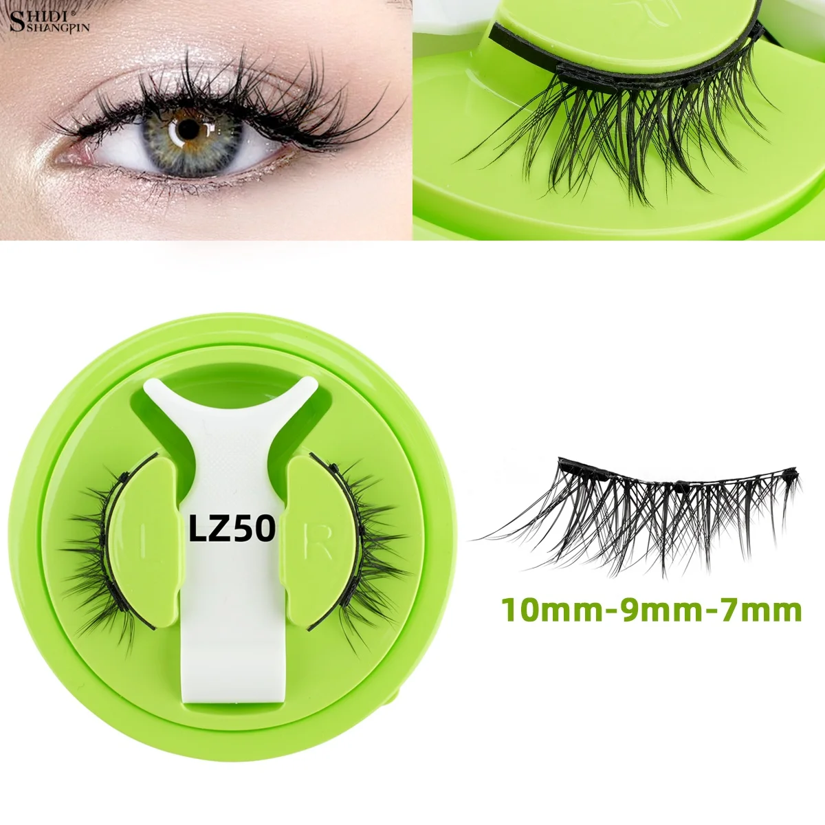 1 زوج رقيق رموش مغناطيسية عدة مجنح سميكة نظرة طبيعية كاذبة المنك رمش تمديد لا الغراء اللازمة المغناطيس الفرقة أدوات ماكياج