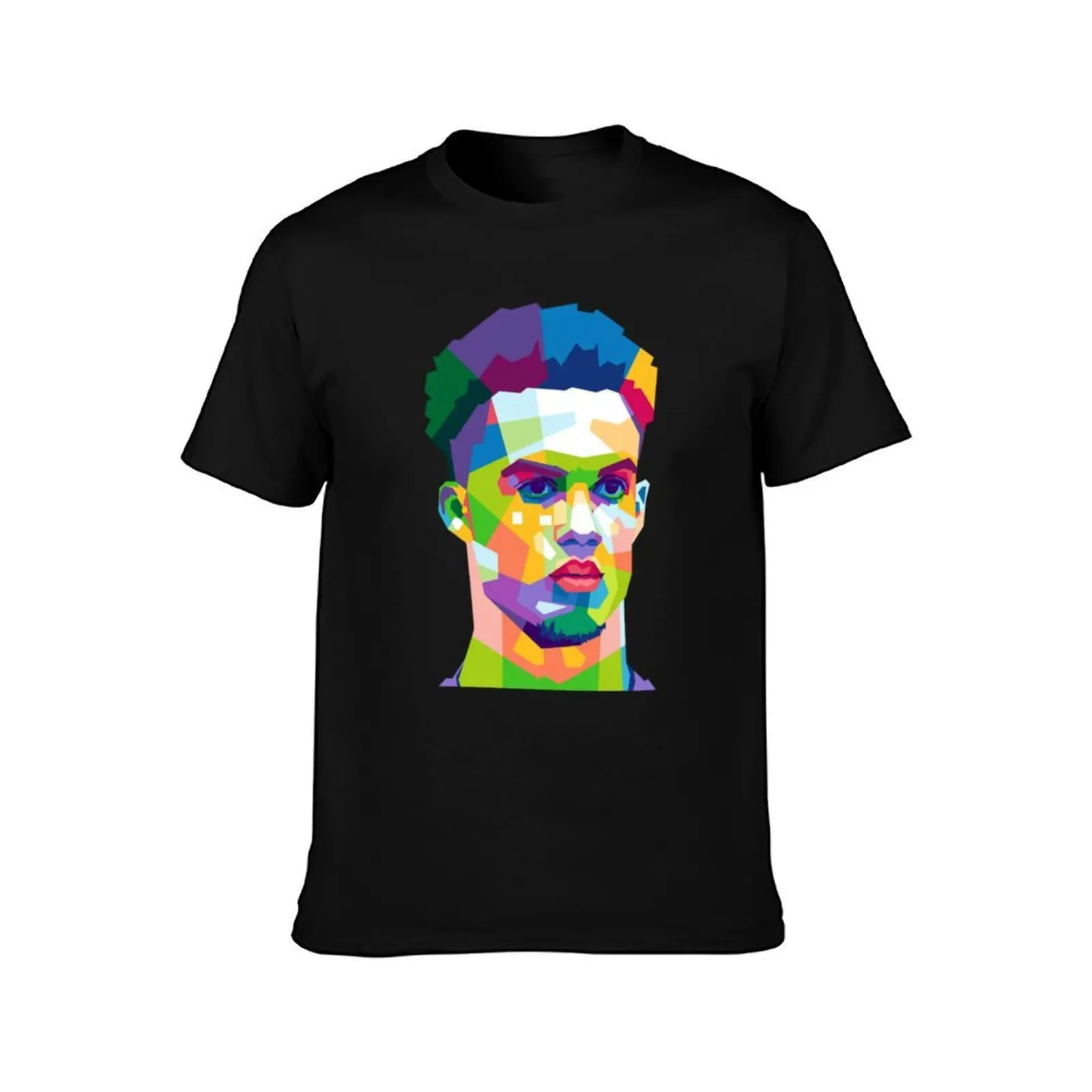 ANTONEE ROBINSON T-Shirt, Summer Casual Cotton Tee, Oversized Streetwear Tops, Vintage Graphic Print, Loose Fit Short Sleeve