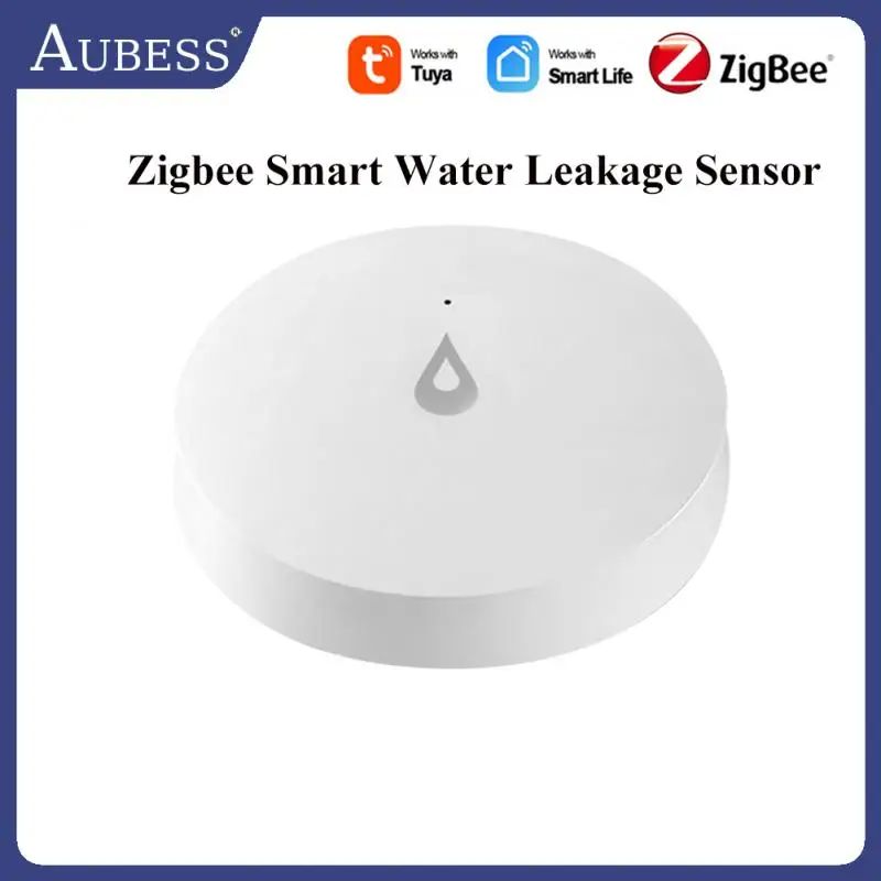 

Tuya ZigBee 3.0 Smart Water Leakage Sensor Smart Home Security Alarm Detector Smart Life Remote Control Zigbee Gateway Required