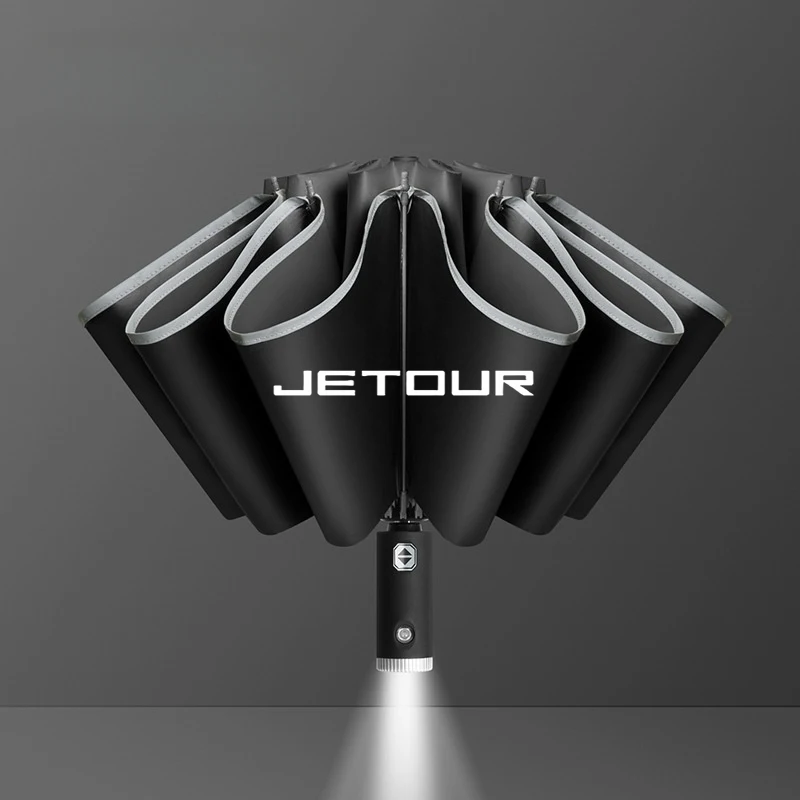 Fully Automatic Folding Custom Car Umbrella For Chery Jetour X70 X70S Coupe X70 Plus X70M X90 Plus X95 Dashing T-1 Accessories