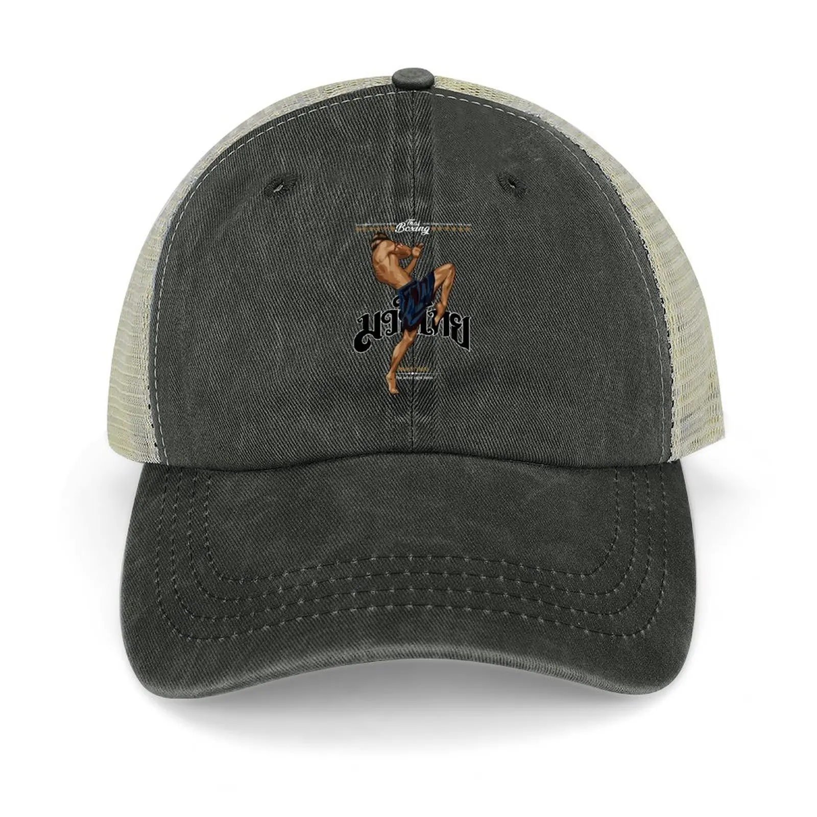 

Muay Thai Born to Fight Baseball Cap Hat Luxury Brand tea Hat birthday hard hat Female Men's