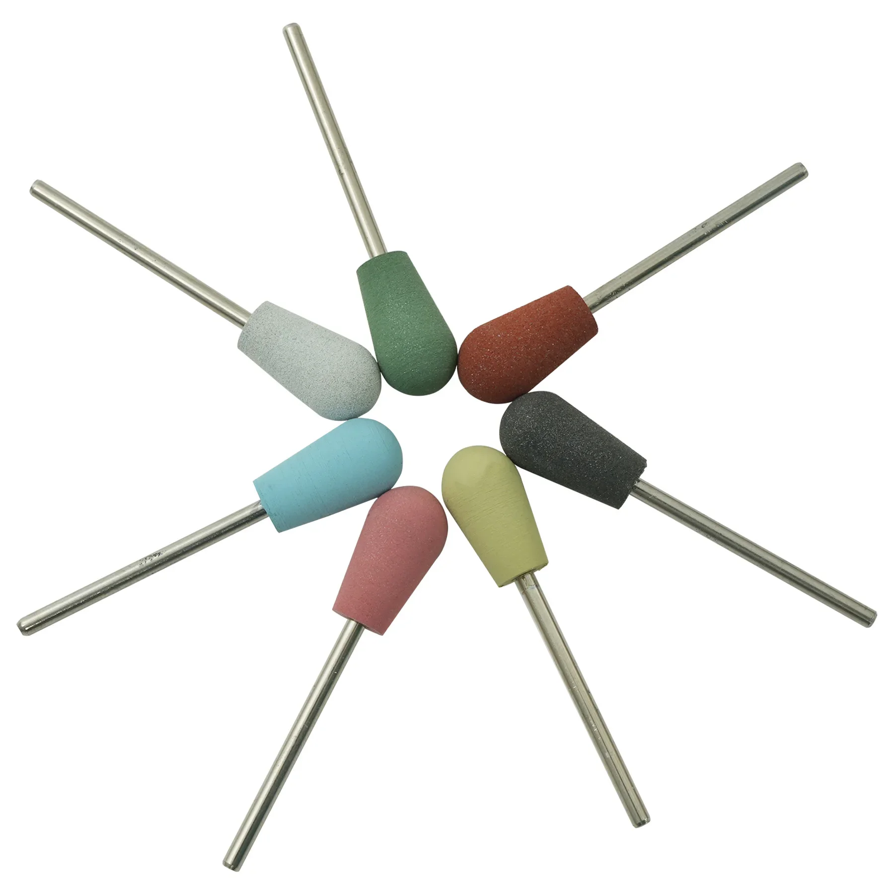 10 pièces/ensemble en caoutchouc silicone perceuse à ongles fraise pour manucure peu Flexible polisseuse Machine électrique lime à ongles outils d'art