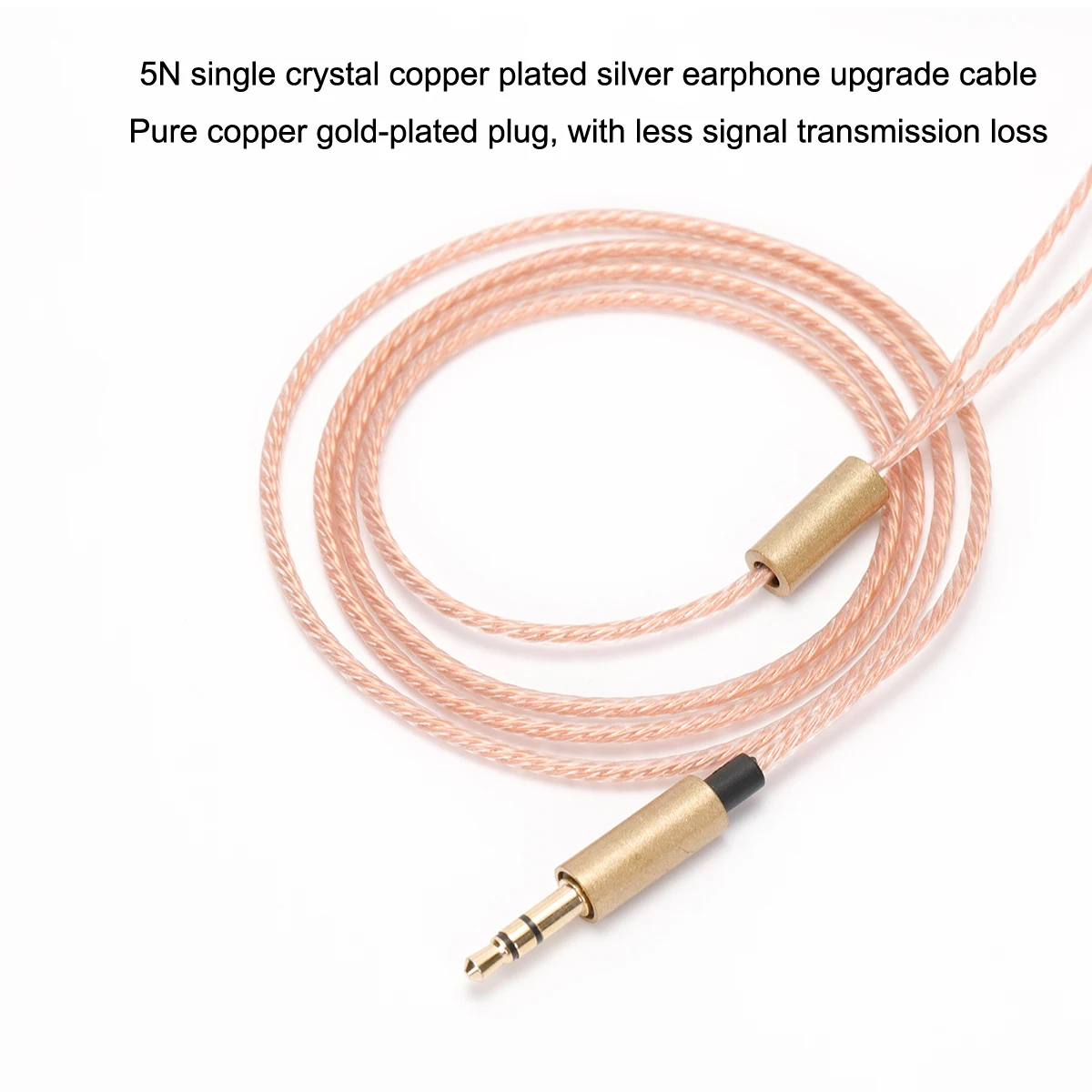 OCC Kabel Earphone HIFI untuk Kabel ZS3 ZS4 EDX ZSN ZST ASX EDX ZSX CA4 C12 C16 ZAX C10