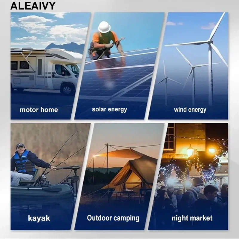 CHETERDOLI Wysokiej jakości oryginalna bateria LiFePO4, 12V, 100AH, 150Ah wbudowany BMS + ładowarka 14,6V