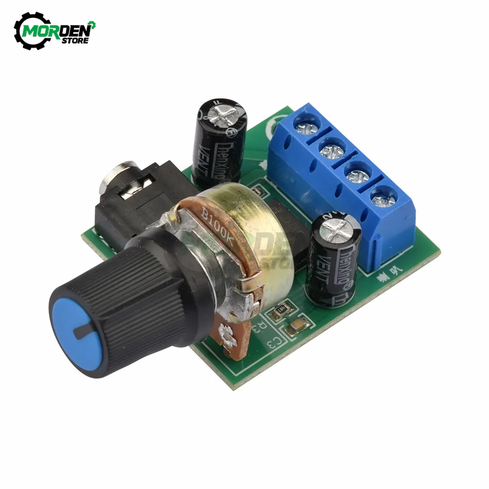 LM386 Upgrade 10W Audio Amplifier Board Mono 3.5mm DC 3-12V Volume Control AMP Module Adjustable Volume for Electrical Tool