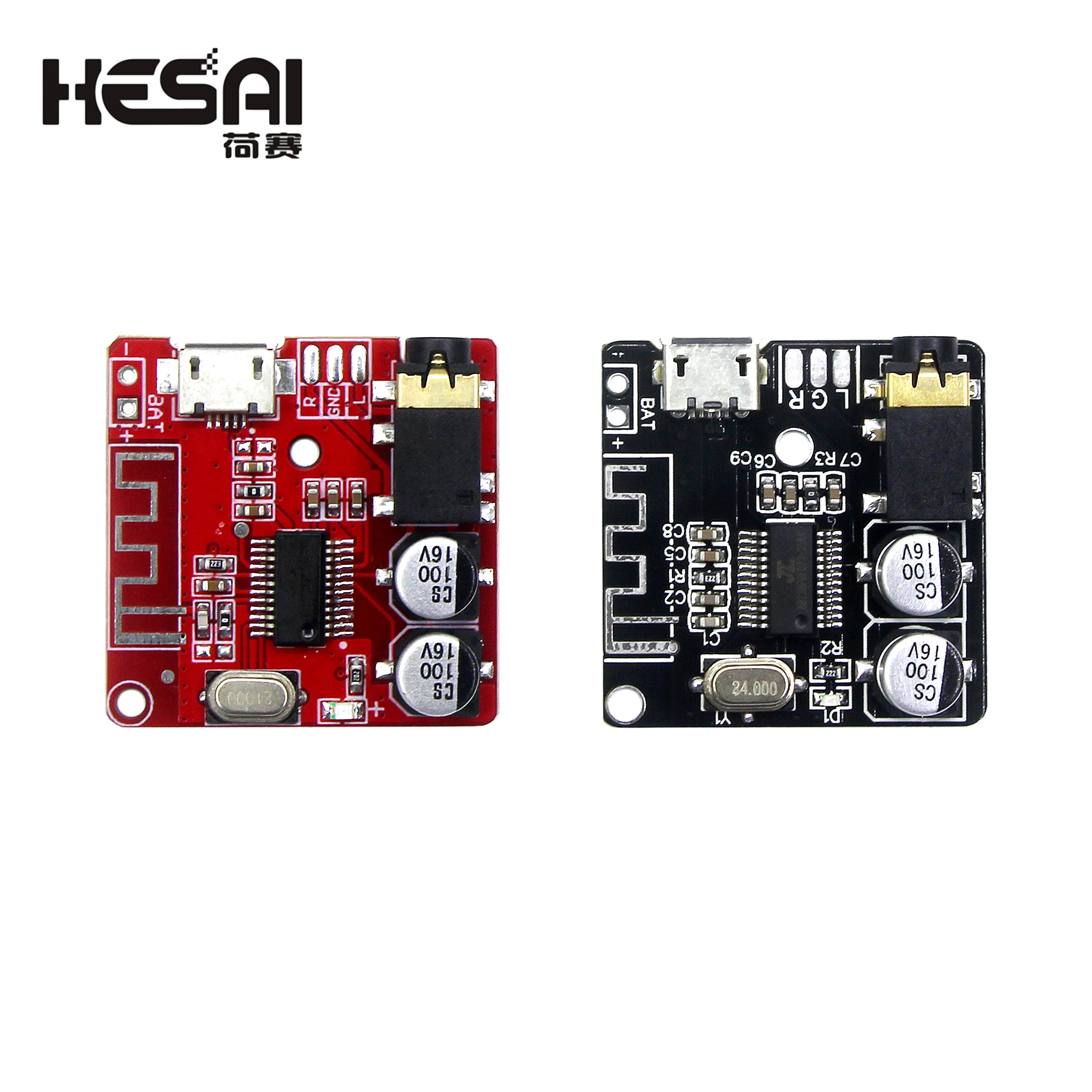 Bluetooth 5.0 Audio Receiver Board MP3 Lossless Stereo Music Module 3.7-5V Wireless Bluetooth Audio Receiver XY-BT-Mini
