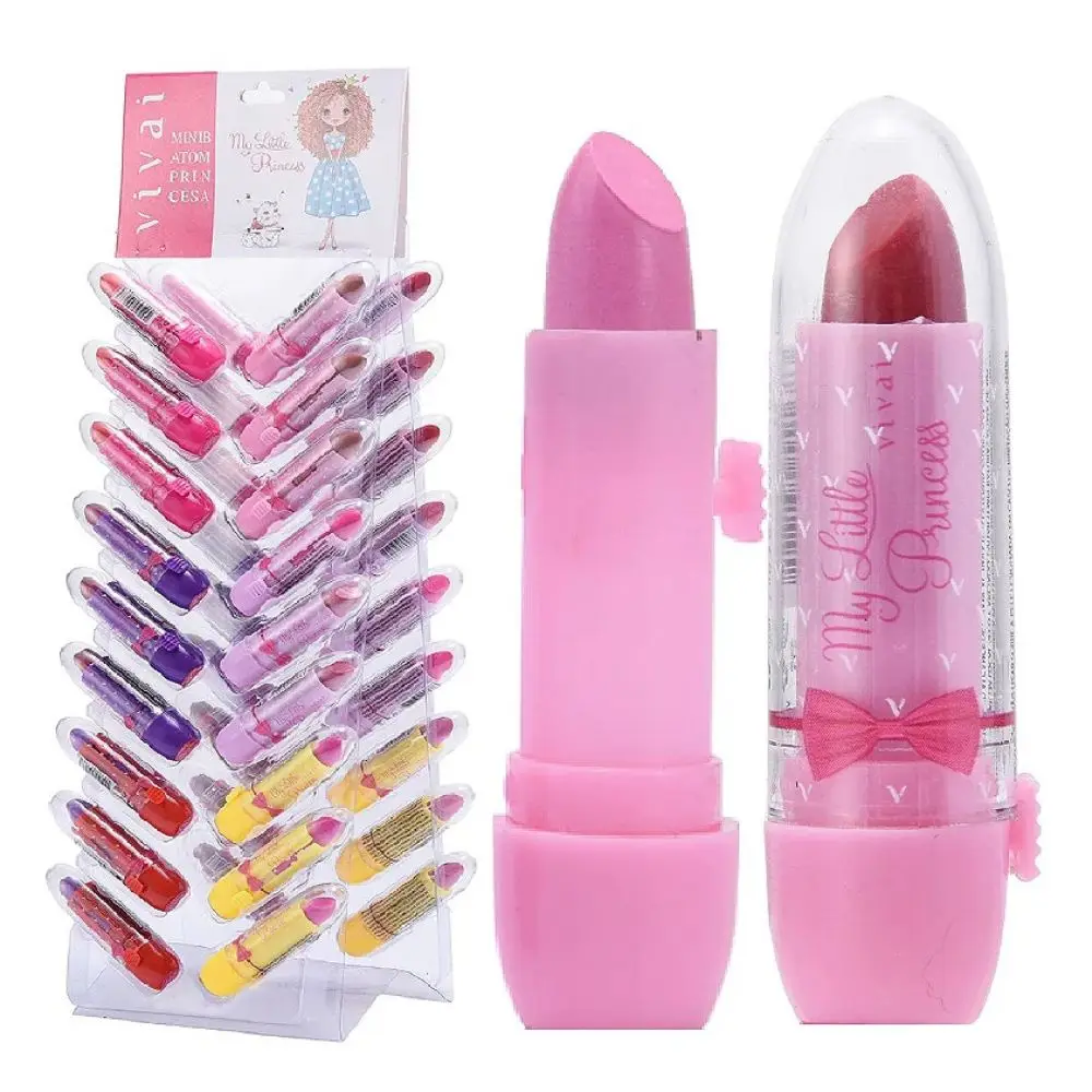 Box c/ 36 Mini Batom Bastão Matte My Little Princess Vivai
