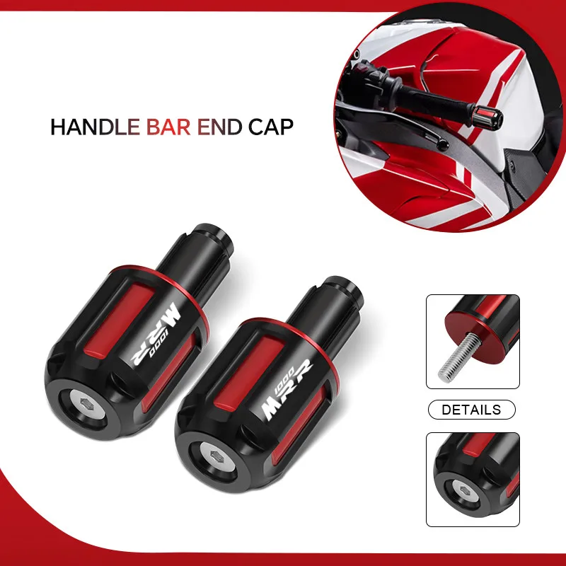 Motorcycle CNC Handlebar Grip Plugs Anti Silder Cover For M1000RR M1000R M1000XR handle grip m1000xr m1000rr Accessories