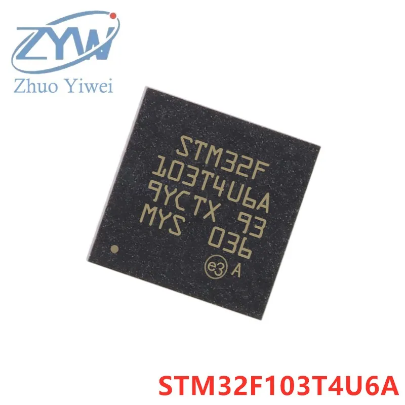 

STM32F103T4U6A VFQFPN-28 STM32F STM32F103 STM32F103T4U6 72MHz 16KB ARM Cortex-M3 chip 32-bit microcontroller MCU New original