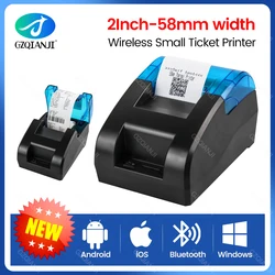 58MM Thermal Receipt Bill POS Printer Maker Printing Support Restaurant Sales Kitchen USB Cashier Paper impressora portatil