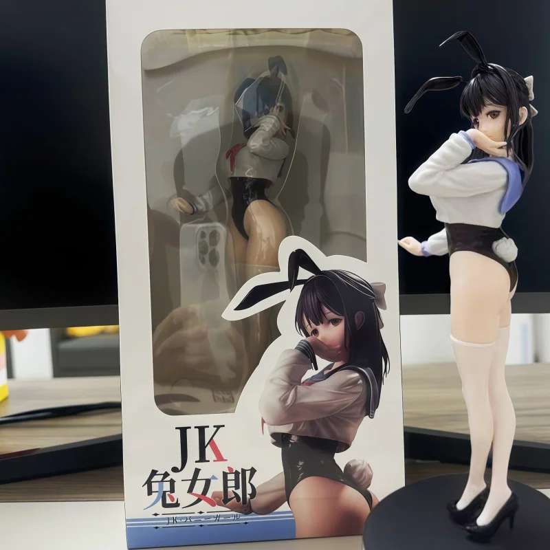 

New In Stock Jk Rabbit Girl Handles Anime Cartoon Beauty Girls Ornaments Uniforms Servants Model Figures Birthday Gifts Toys