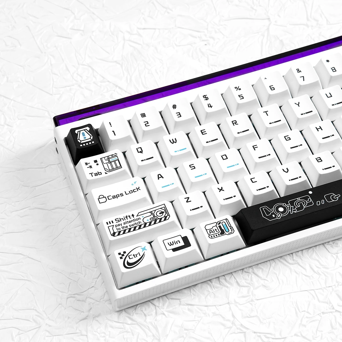 

Original Keycaps - Aerospace PBT Material Sublimation Original Highly Mechanical Keyboard Keycaps