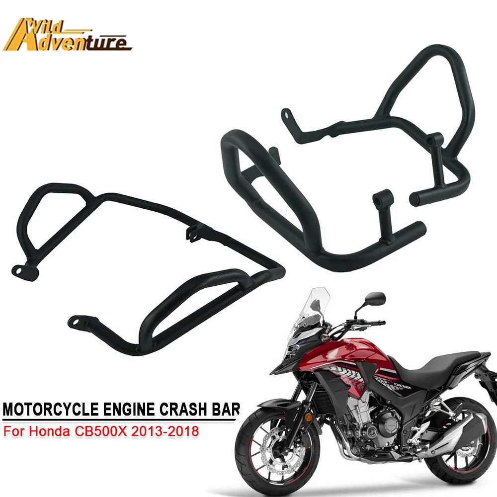 

Motorcycle Highway Engine Guard Crash Bar Frame Bumper Fairing Protector Bars For Honda CB500X CB 500X CB500 X 2013-16 2017 2018