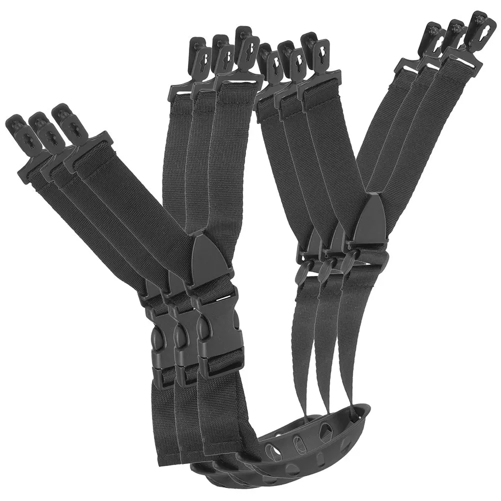 

3Pcs Safety Chin Strap Wear-Resistant Adjustable Hard Hat Band Reliable Stable for Construction Use Hard Hat Chin Strap