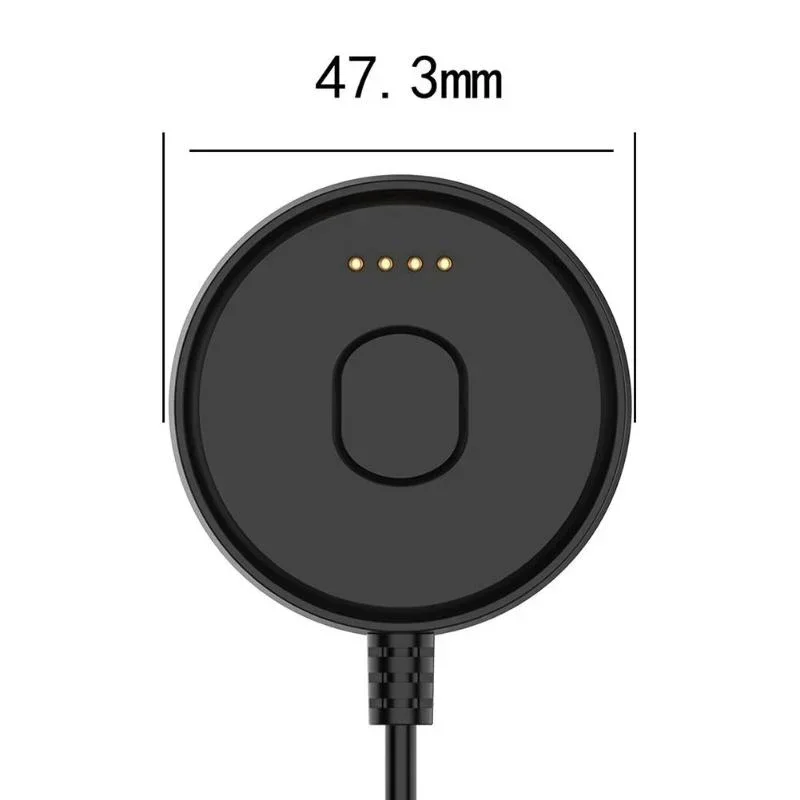 Per Ticwatch C2 E2 S2 Caricatore rapido portatile con funzione dati Cavo caricatore ad adsorbimento magnetico con base dock