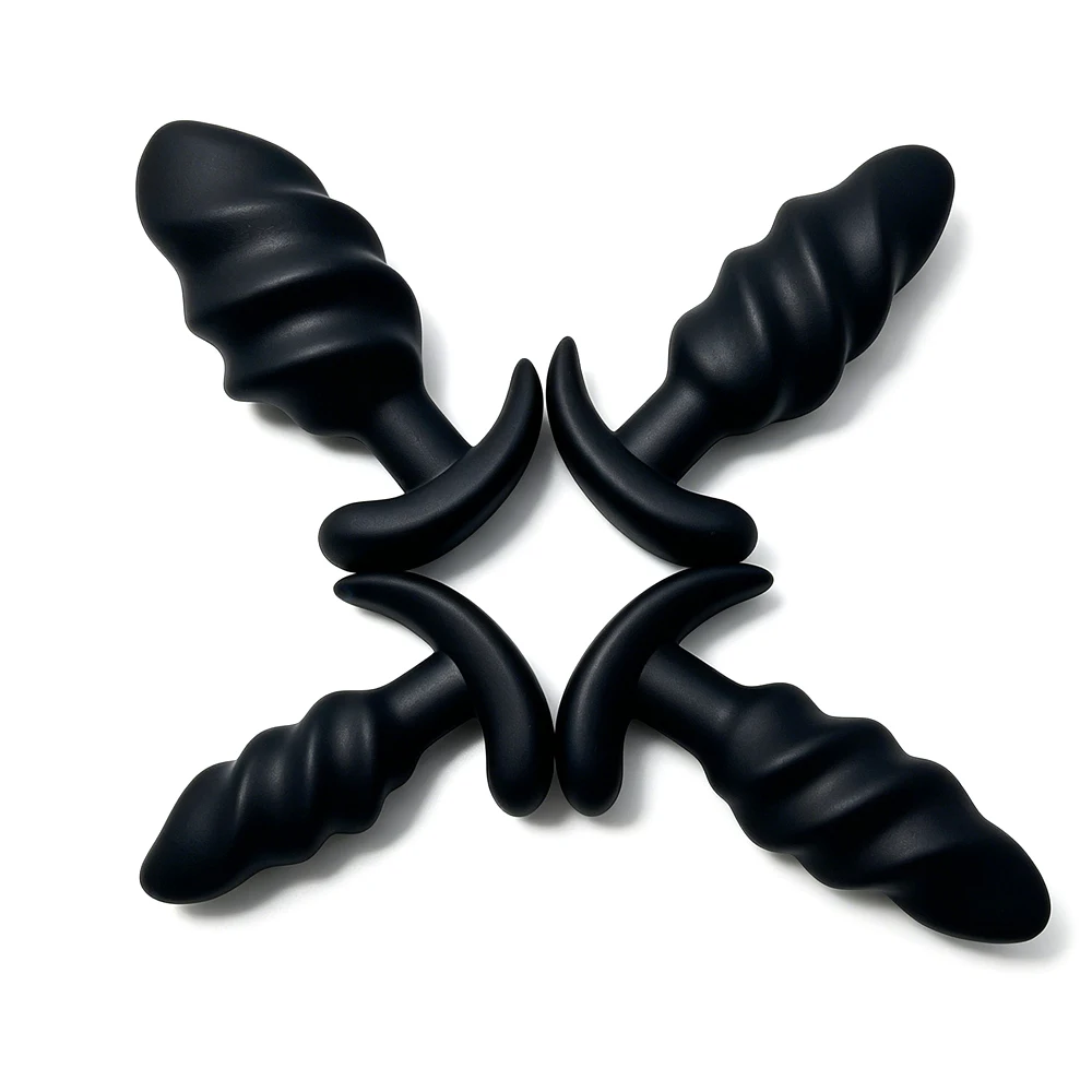 Threaded Anal Plug, Unisex Adult Sex Toys for Men Women, Anal Massager, Pleasure Toy, G-point Massag, Beginner to Expert, Valent