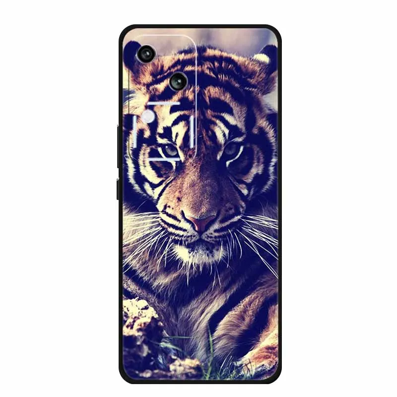 For Vivo V30 Case Animal Wolf Lion Bumper Silicone TPU Soft Phone Cover For Vivo V30 Cases Fashion Cool Funda for Vivo V 30