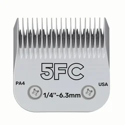 5FC Blade Dog Grooming Clipper Replacement Blades Compatible with Andis/Wahl / Oster,Detachable Stainless Steel Blade