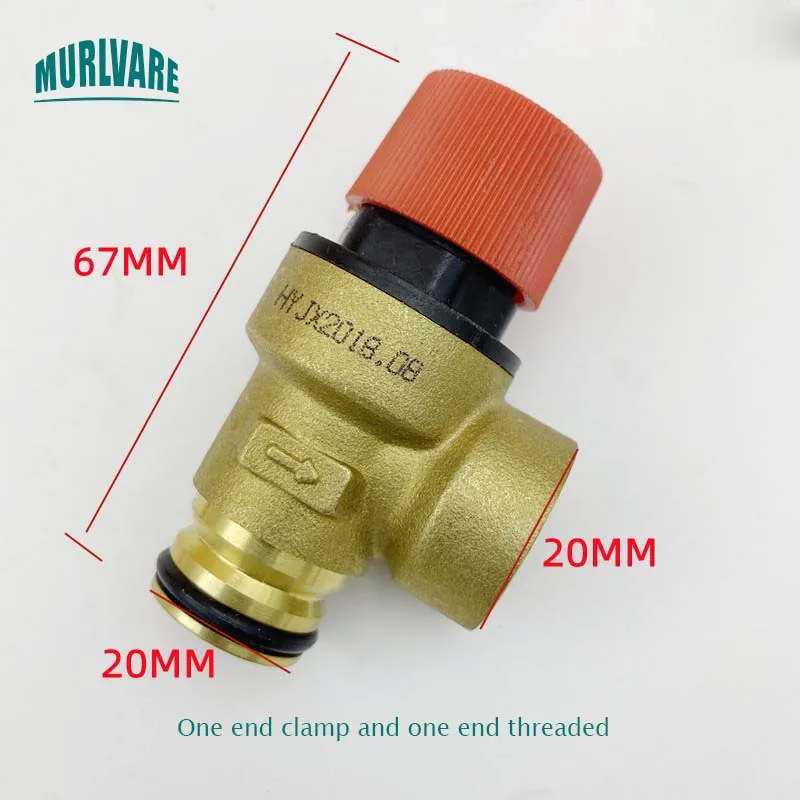 Brass Pressure Relief Valve Bayonet  Safety Valve Drain Relief Switch For Water Heater Boiler