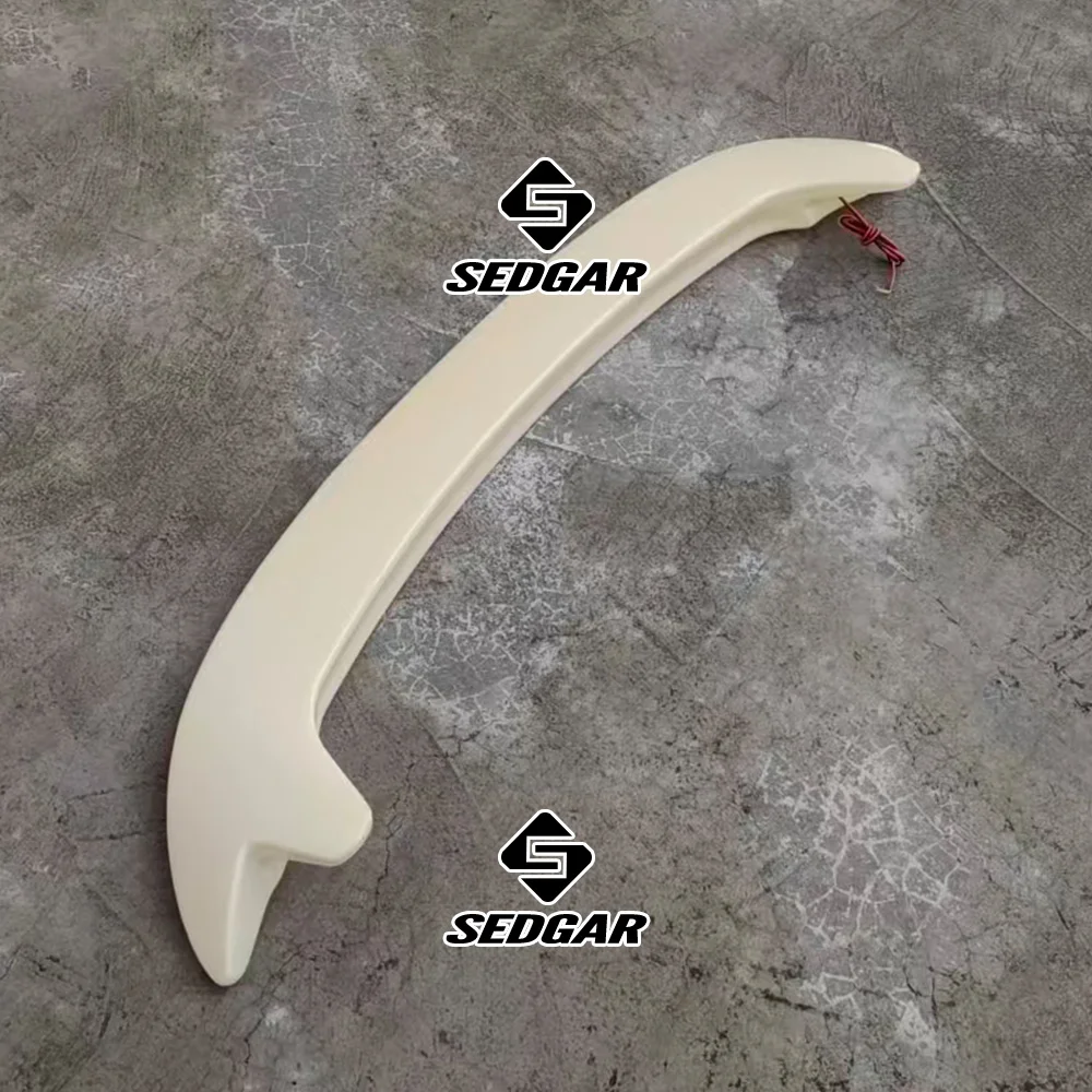 For 2002--2013 Toyota Vitz Echo Yaris with LED Lights High Quality ABS Plastic Unpainted Roof Spoiler Trunk Boot Wing Spoiler