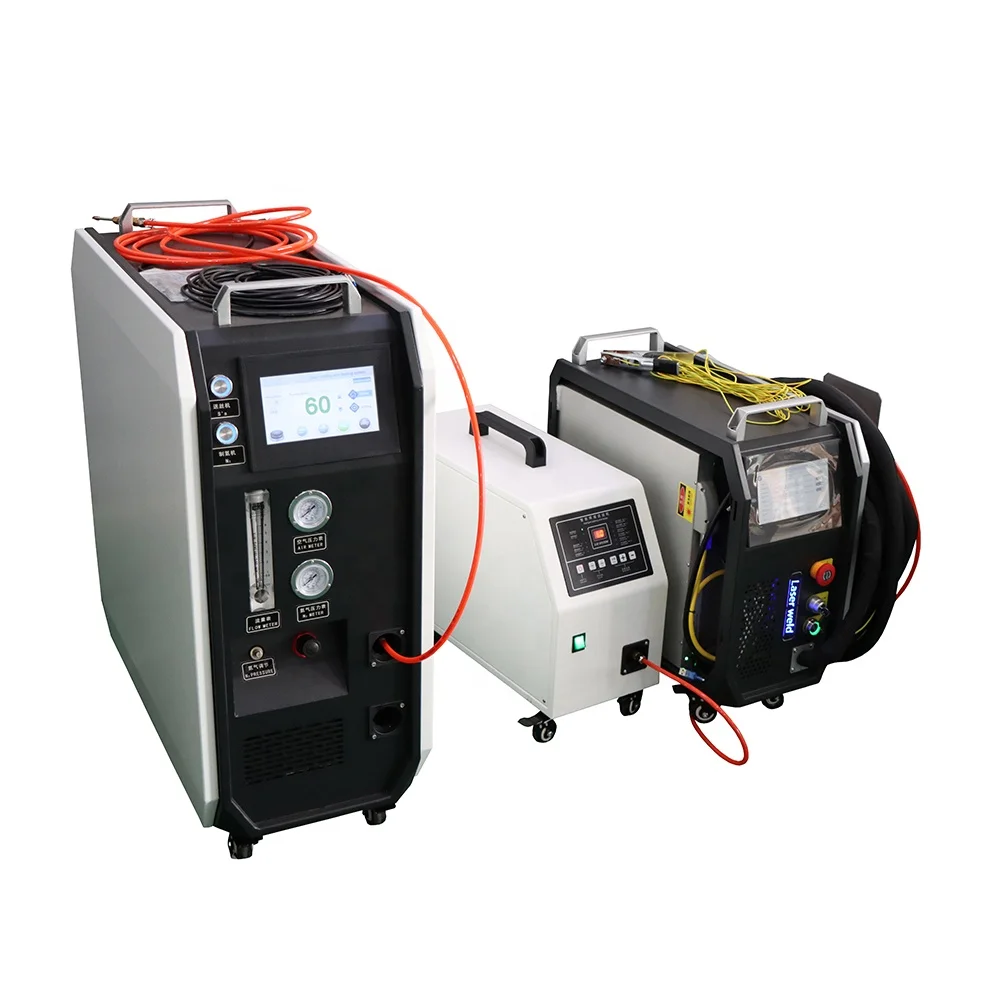 

Лазерный сварочный аппарат Ruisheng 1500 Вт, портативный, ручной, с воздушным охлаждением, мини-станок для нержавеющей, углеродистой стали и алюминия, новый