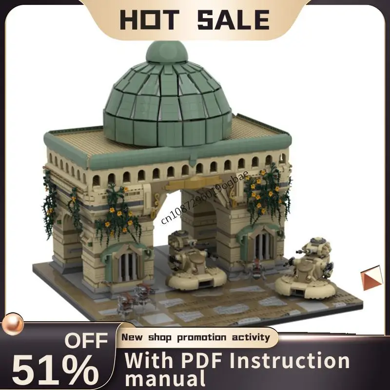 

New 5071Pcs Famous Star Battle Movie Moc Attack On Thed Palace Model Custom Puzzles Diy Creative Ideas Kids Toys Birthday Gifts
