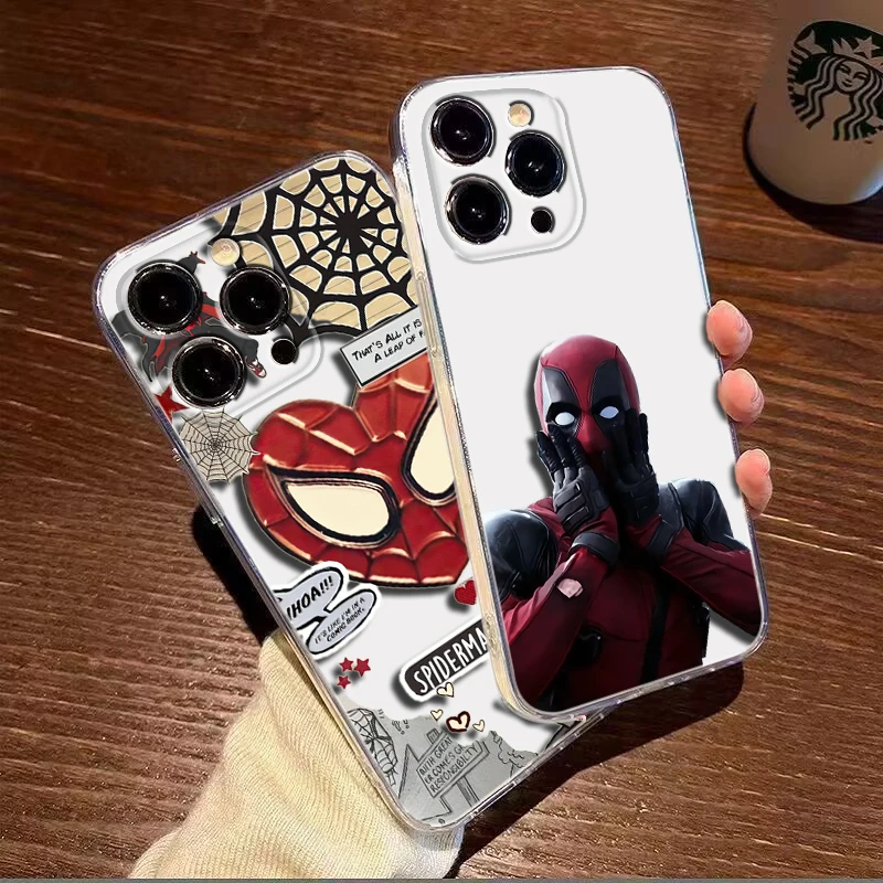 E24 spiderman Soft Case for LG K71 K8 Plus K9 Lite Q510 K92 Q92 Stylo 6 7 V40 V50 V60 Velvet G9 X4 Q61 Q60