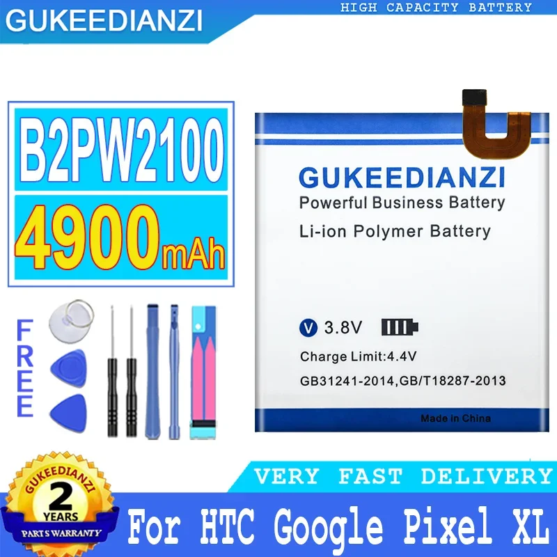 

3900mAh/4900mAh B2PW2100 B2PW4100 заменяемый аккумулятор мобильный телефон для HTC Google Pixel XL/для Nexus M1 S1 Smartphon батареи