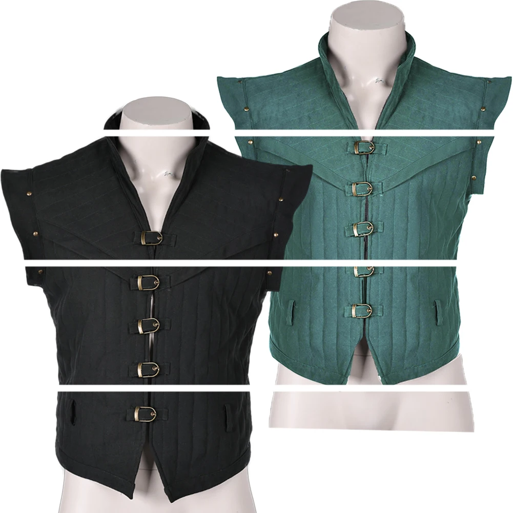 

Fantasia Flynn Cosplay Vest Medieval Waistcoat Cartoon TV Prince Disfraz Costume Men Fantasy Halloween Carnival Party Cloth