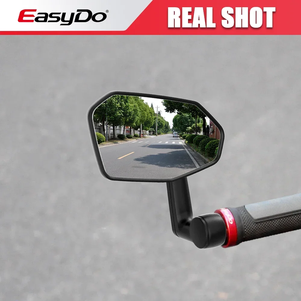 EasyDo New Style Bicycle Bar End Rear View Mirror Road and Mountain Bicycles Handlebar End Mirrors