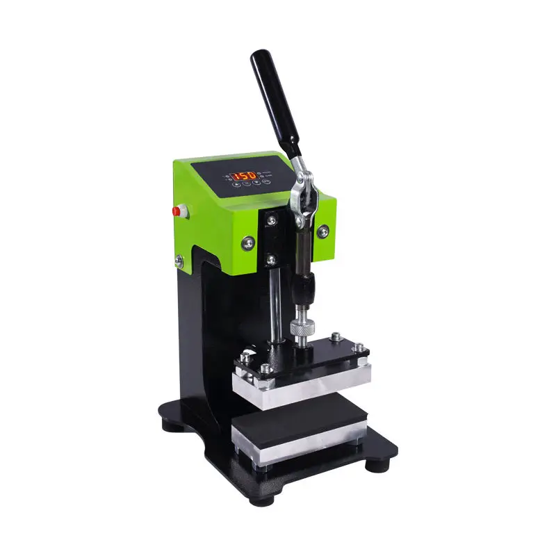 Manual Heat Press  Machine Small Hot Press  Machine  Printing Machine Dual Heat flower  Portable Press  Pressure Home Use