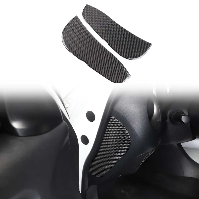 

For Nissan Juke/Infiniti ESQ 2011-2019 car Interior Modification Door Crash Buffer - Instrument Panel Pad Soft Carbon Fiber
