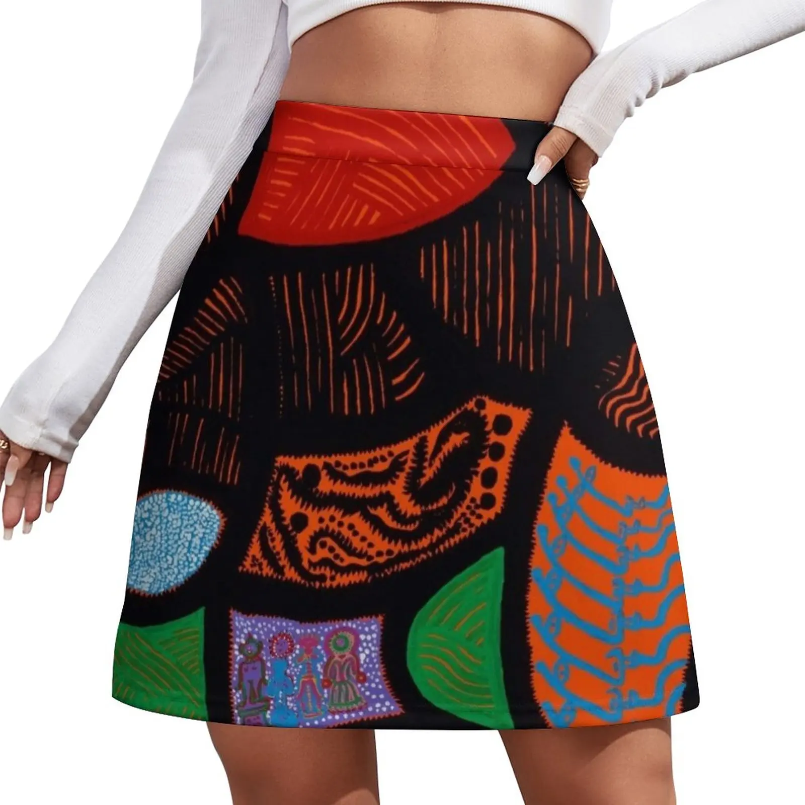 

yayoi kusama artist Mini Skirt sexy skirt women clothing 2023 new arrivals Clothing kawaii skirt