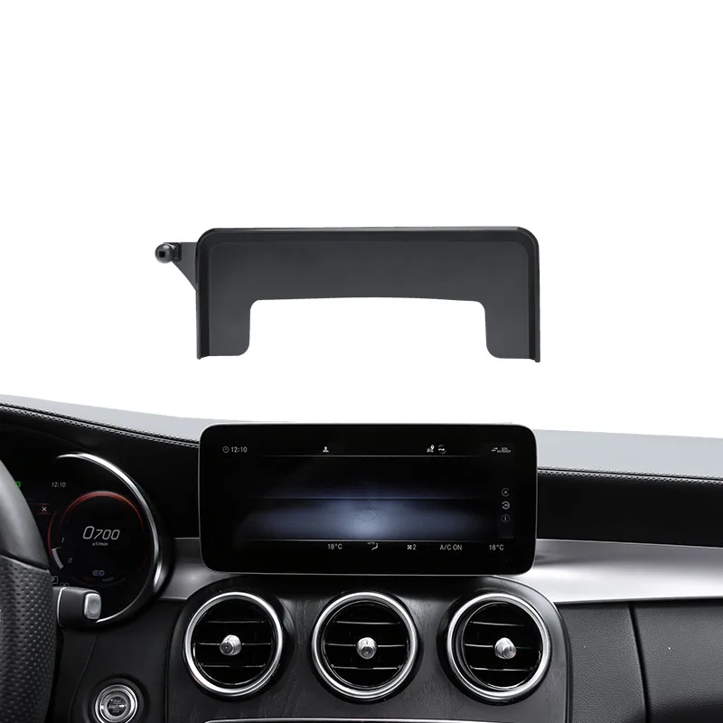 

Car Phone Holder Mount Navigation Screen Fixed Cell Phone Holder For Mercedes Benz GLC 2016-2022 X253 C Class W205 2015-2022