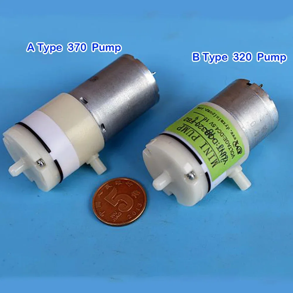 Micro DC Vacuum Pump 370 Motor DC5V-6V Small Breast Pump 320 Motor USB Negative Pressure Aquarium Mini Oxygen Pump