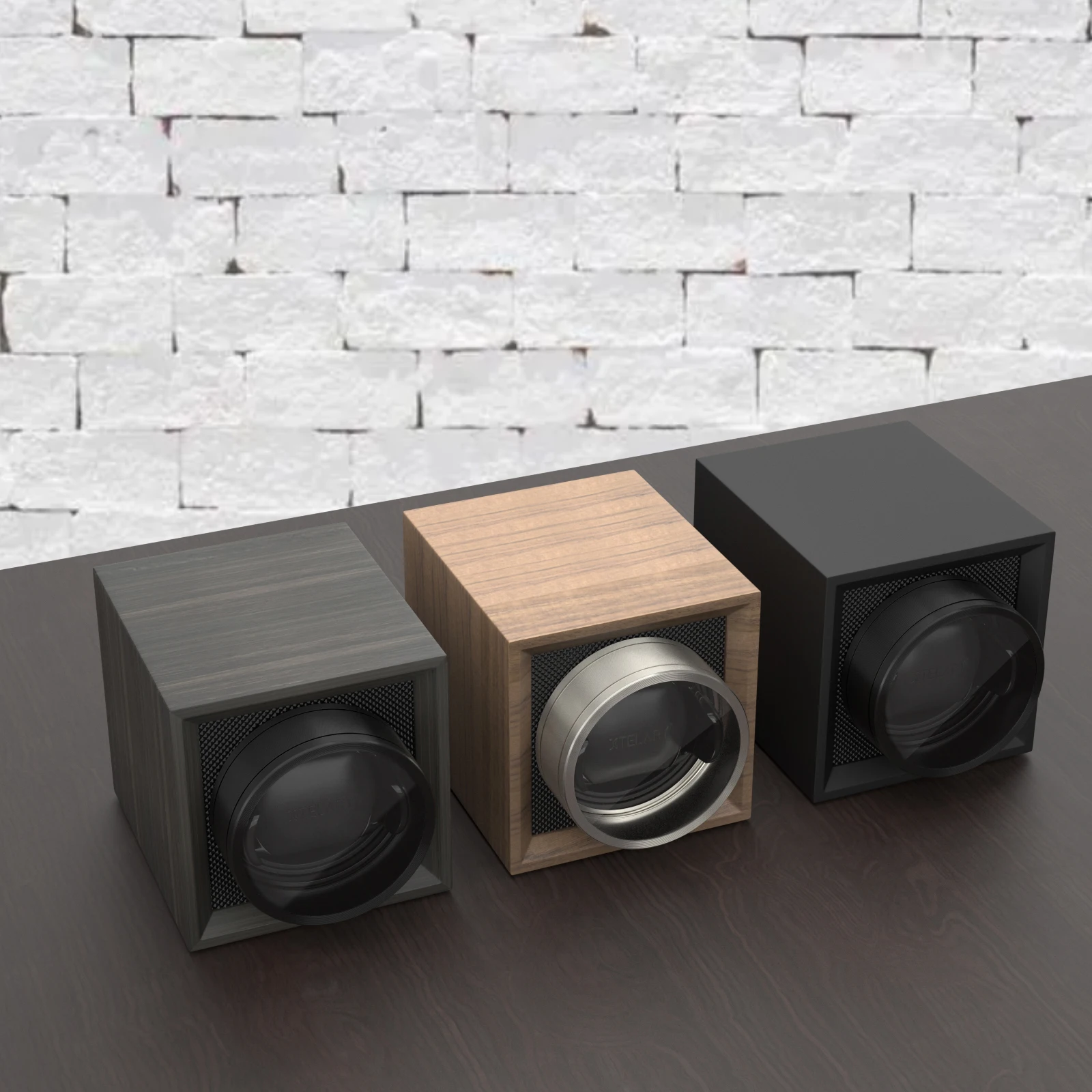 ملفاف ساعة واحد للساعات الأوتوماتيكية مع غطاء مقاوم للغبار مزود طاقة مزدوج وصندوق تخزين محرك Mabuchi هادئ