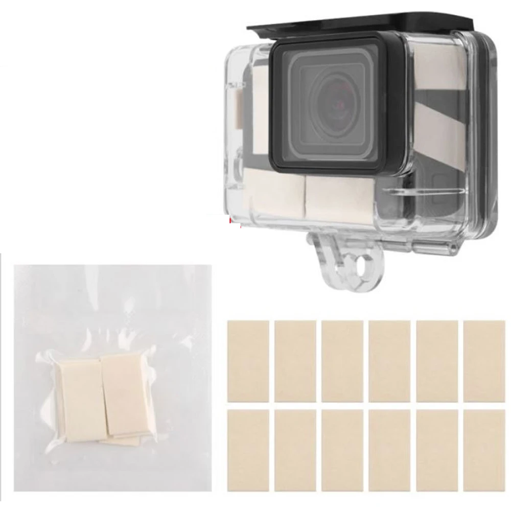 for gopro hero11 10 9 8 7 6 5 4 3 Xiaomi YI insta360 x3 action Waterproof case accessories camera anti-moisture anti-fog insert