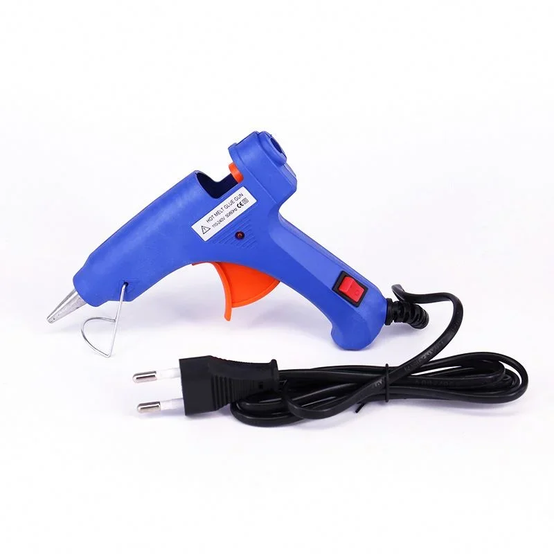

High Temp Heater Melt Hot Glue Gun 40W DIY Repair Tool Heat Mini Gun EU Use 7mm Glue Sticks Heat Hot Melt Glue Gun