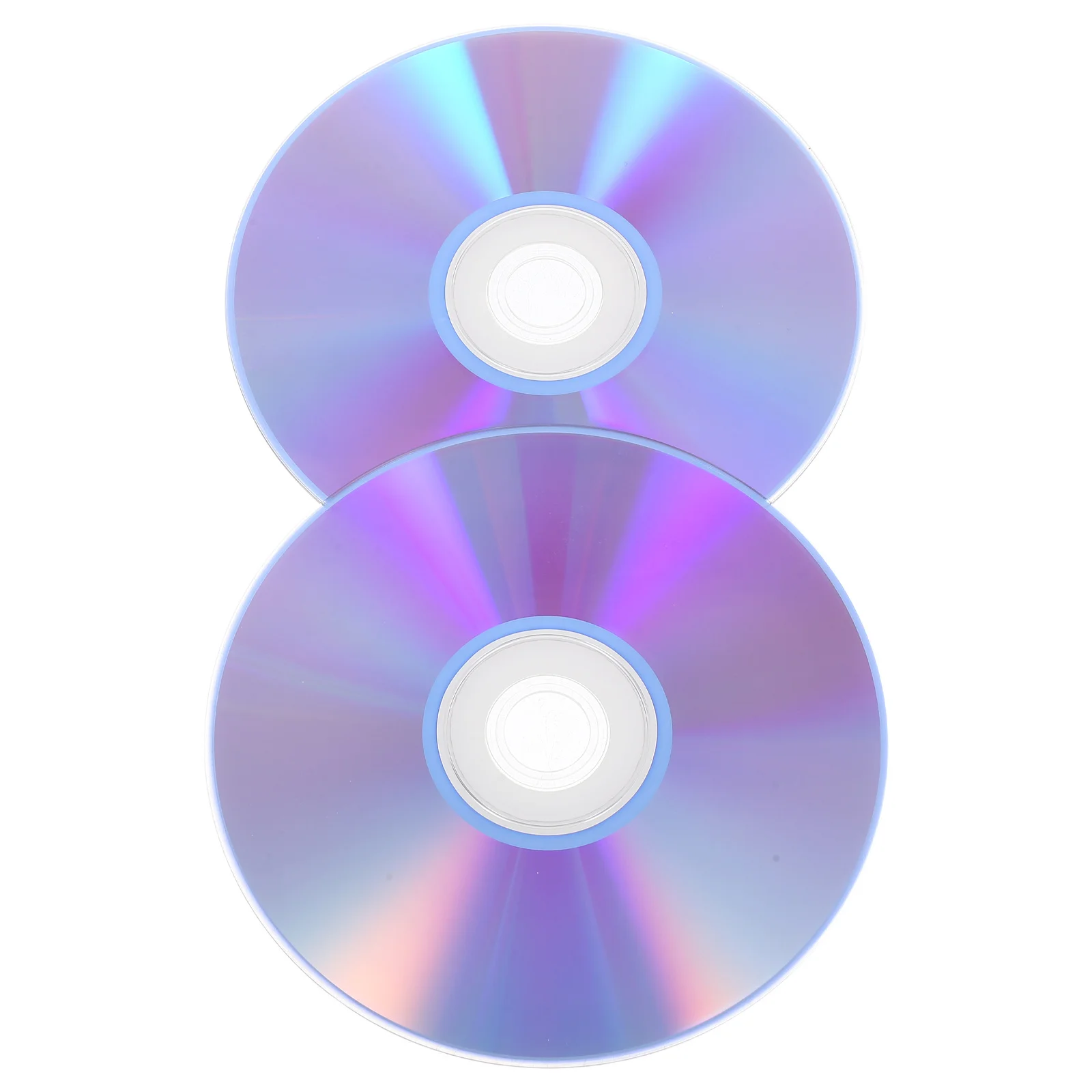2 discos graváveis em branco dos pces para o armazenamento de backup dos dados da música de áudio disco compacto gravável de alta capacidade cd em branco para armazenamento