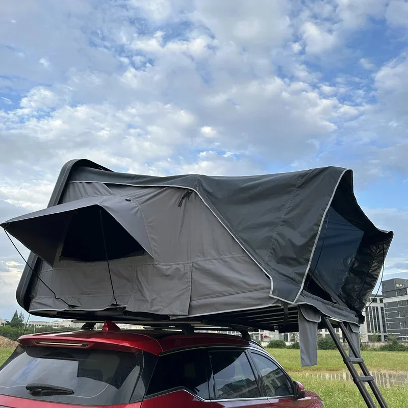 

2024 Outdoor Camping Large Heavy Duty XL Hardshell Aluminum 4 5 Person Rooftop Car Roof Tents