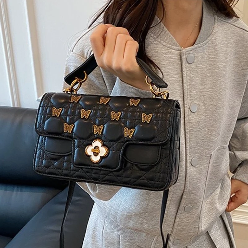 

Вневременная женская сумка в стиле ретро, винтажная сумка через плечо с узором Майяра, элегантная и классическая для модных женщин