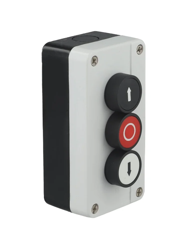User Friendly 3 Position Push Button Switch Control Station Featuring Robust Construction and Water Resistance