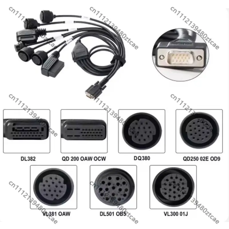 7 In 1 Transmission Control Module Test Wiring Harness Multi-function Cable Support ECU Read Write Flash Auto Repair Tool