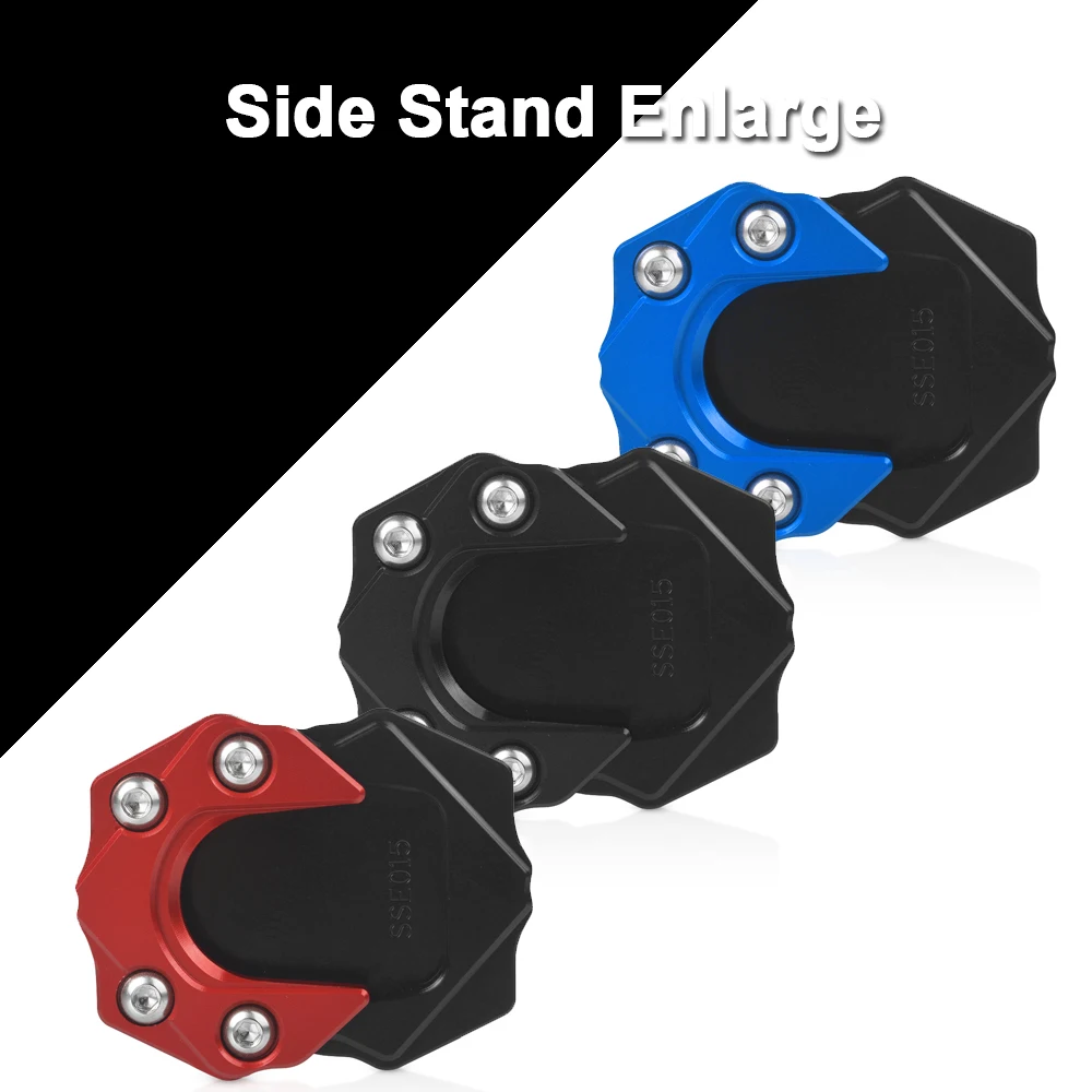 Side Stand Support Pad For GTS GTV250 300 2013-2020 gts 250 300 CNC Motorcycle Accessories Side Stand Enlarge Plate Enlarge Part