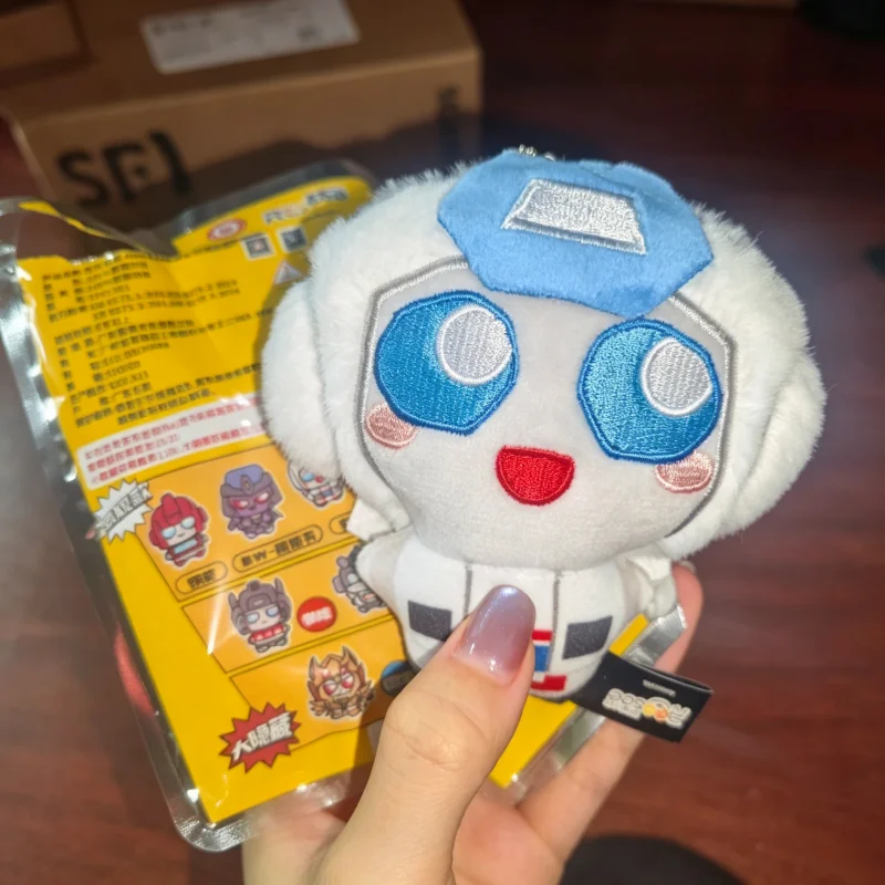 Genuine Reesee Mini Transformation Plush V2 Peluche Blind Bag Pendant Ultra Magnus Beast Wars Op Jetfire Silverbolt Ironhide Toy view 2