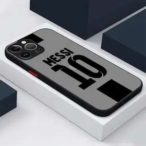 Spuerstar -Telefonabdeckung für Apple iPhone, Schocktest -Rüstung, 14 Plus, 15 Pro Max, 11 Pro, 13, 12 Mini, XR, 8, IF, 7, XS, Max 10 Hauptverkäufe iPhone X Messi Cover - №1