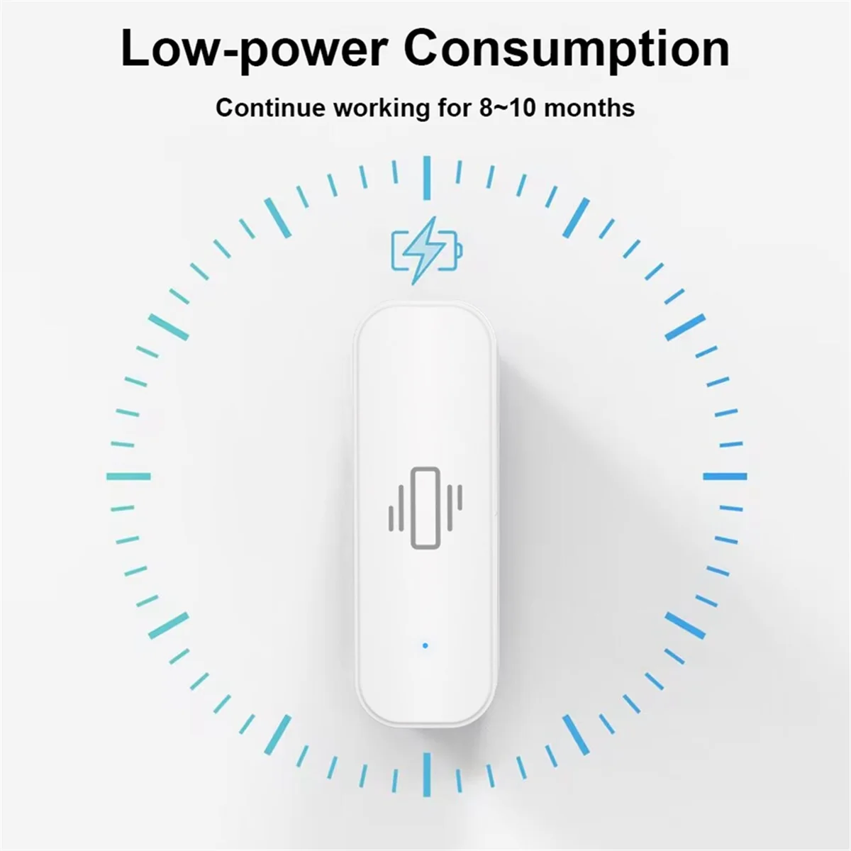 Inteligentny czujnik wibracji Tuya ZigBee Tuya Monitor kontrola aplikacji ochrona bezpieczeństwa czujnik Zigbee Alarm wstrząsowy ruchu