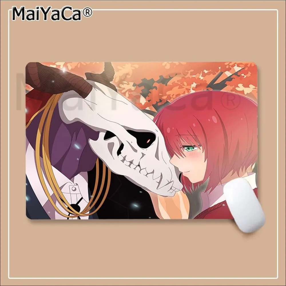 Anime Ancient Magus Bride Mousepad New Rubber Mouse Durable Desktop Mousepad Size For Game Keyboard Pad For Gamer